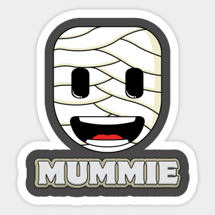 Mummie Sticker
